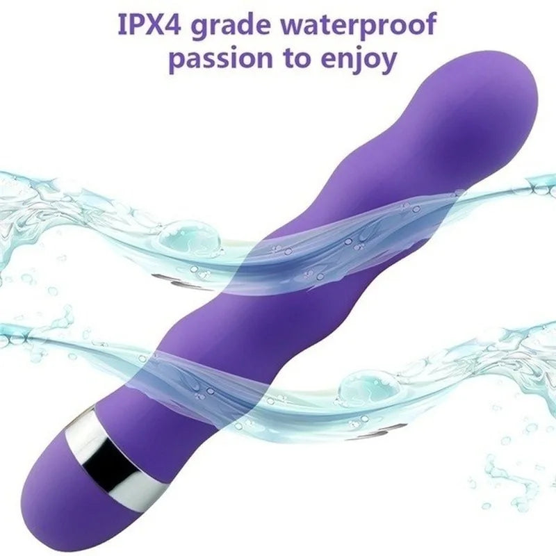 Multi-speed G Spot Vagina Vibrator Clitoris Butt Plug Anal Erotic Goods Products Sex Toys for Woman Men Adults Female ZD0444